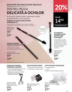 Ofertele Avon valabile de la 01.01.2026 | Pagină: 69 | Produse: Ascuțitoare, Cutie, Cutie pentru depozitare, Fard de pleoape
