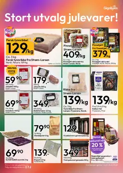 Forhåndsvisning av Gigaboks kundeavis gyldig fra 01.12.2025 | Side: 3 | Produkter: Тример, Прихватка, Boks, Kalkun