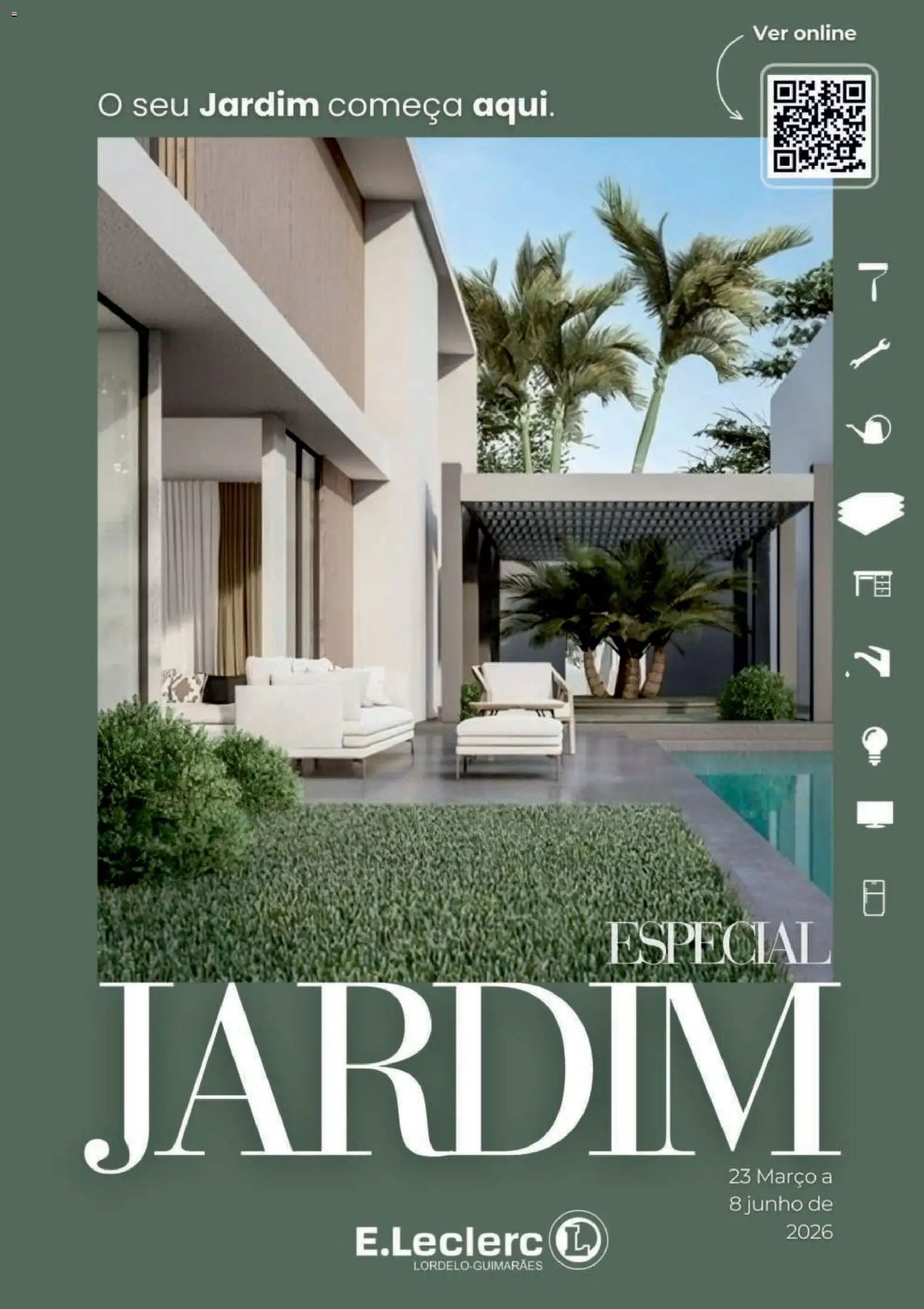 E.Leclerc folheto Jardim Lordelo │ válido de 23.03.2026 | Página: 1