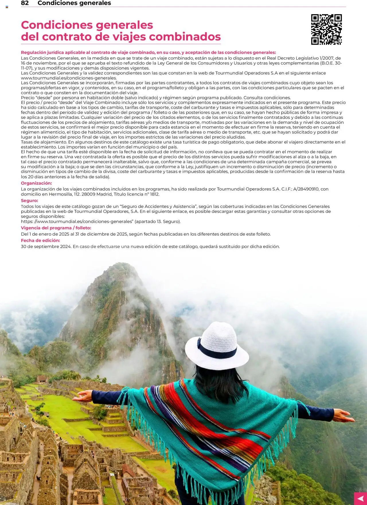 Viajes El Corte Inglés Centroamérica y Sudamérica │ válido desde el 01.01.2025 | Página: 82 | Productos: General