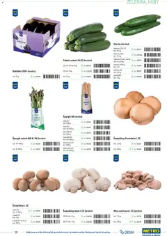Metro leták platný od 01.01.2025 | Strana: 15 | Produkty: Špargľa, Cuketa, Uhorky
