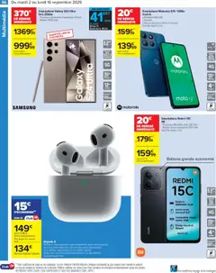  | Page: 58 | Produits: Smartphone, Audio, Appareil photo, Batterie