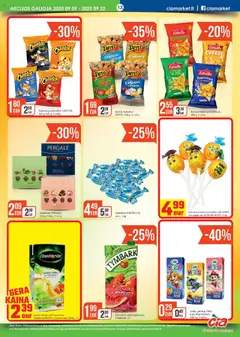 ČIA MARKET akcijos nuo 09.09.2025 | Puslapis: 13 | Prekių: Saldainiai, Traškučiai