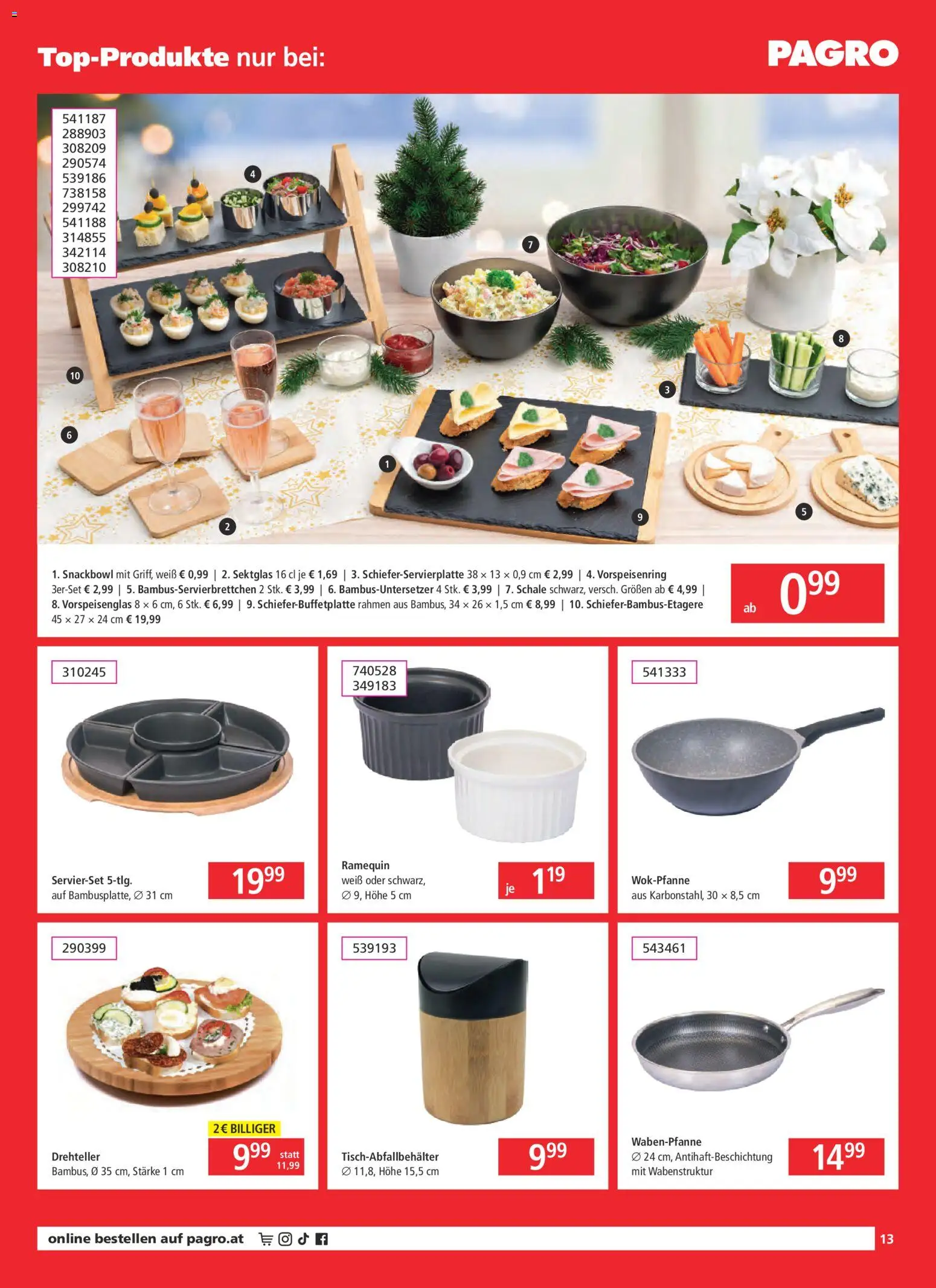 Pagro-Diskont Flugblatt gültig ab 11.12.2025 | Seite: 13