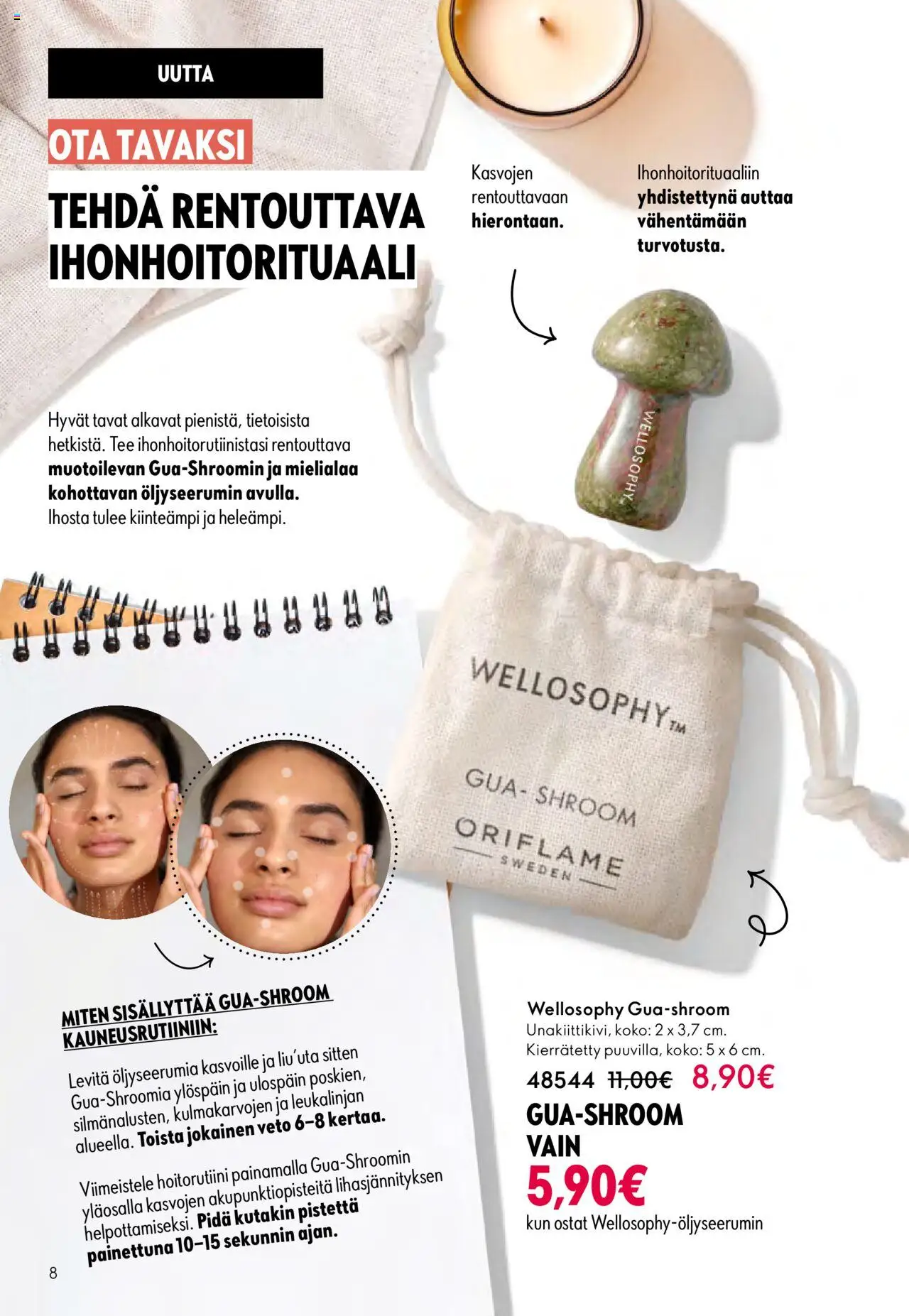 Oriflame - Esite 14 – voimassa 08.10.2025 alkaen | Sivu: 8 | Tuotteet: Tee