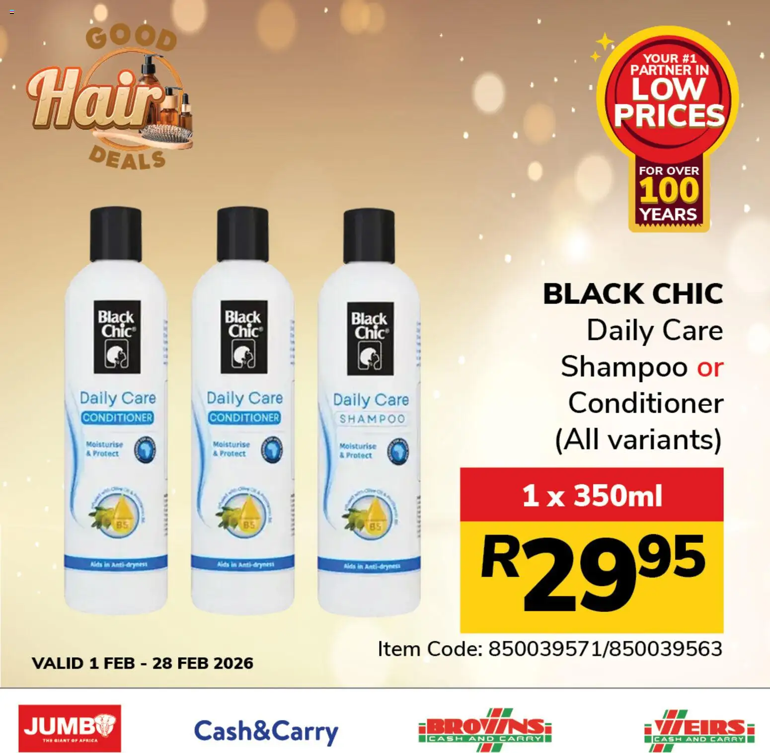 New Jumbo catalogue – valid from 01.02.2026 | Page: 4 | Products: Shampoo, Conditioner