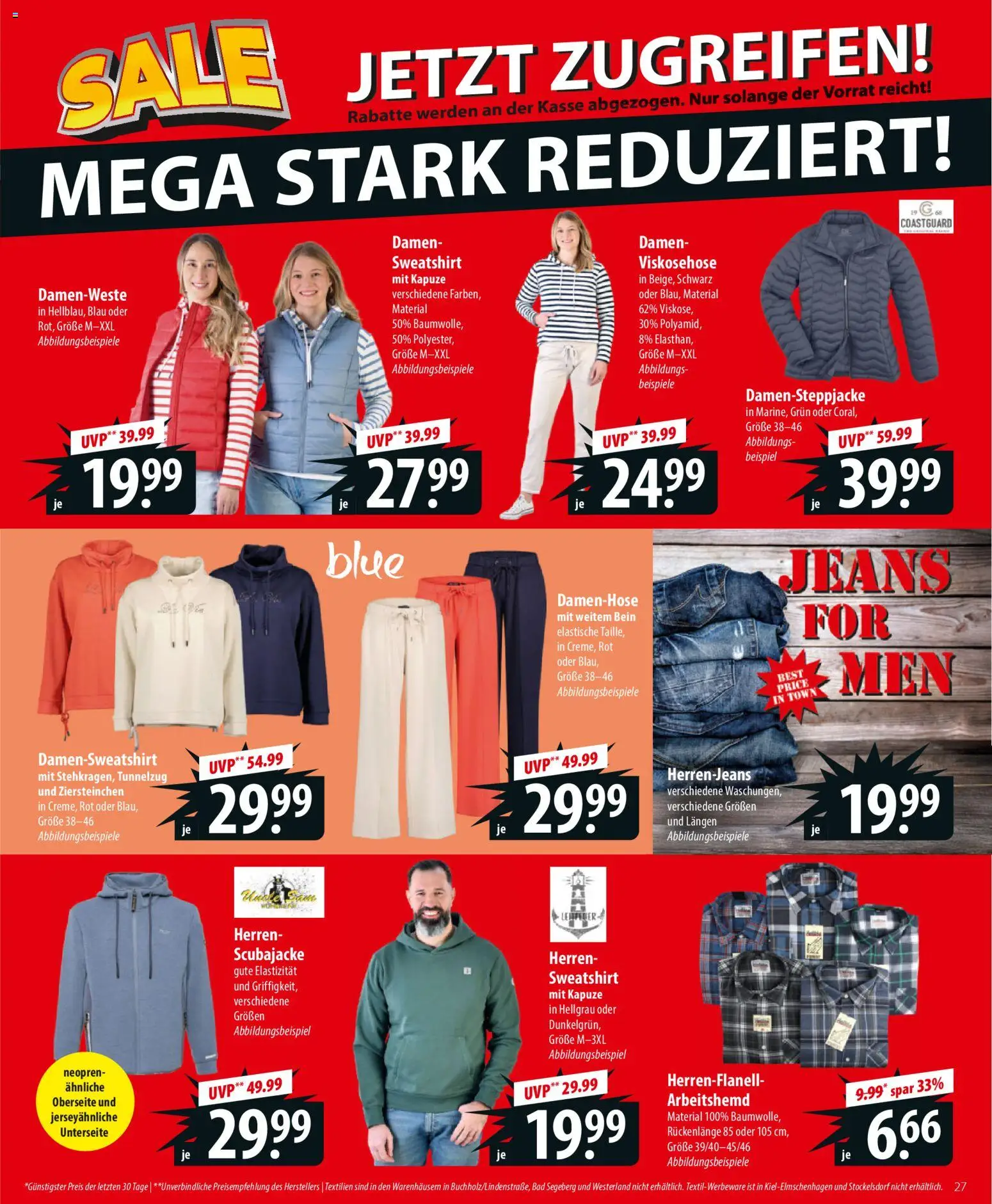 Famila Prospekt 	 – gültig ab 09.02.2026 | Seite: 27 | Produkte: Sweatshirt, Bad, Jeans