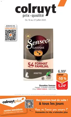 Colruyt - Prévisualisation de Colruyt catalogue valide à partir de 16.07.2025