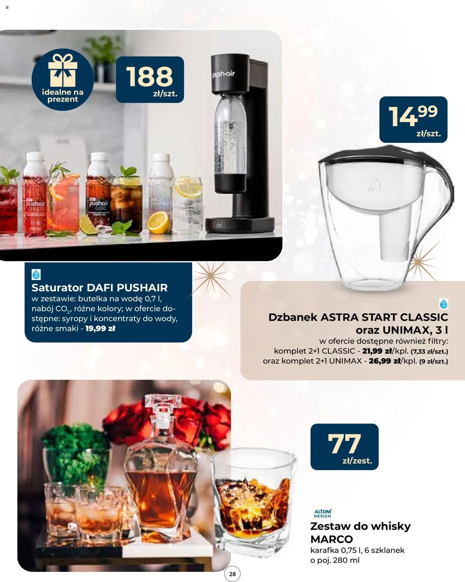 Mrówka Gazetka - Radomsko od 04.12.2025 | Strona: 28 | Produkty: Dzbanek, Whisky