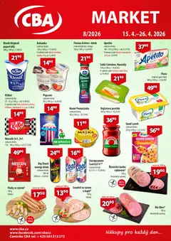 Náhled letáku CBA leták - Market od 15.04.2026