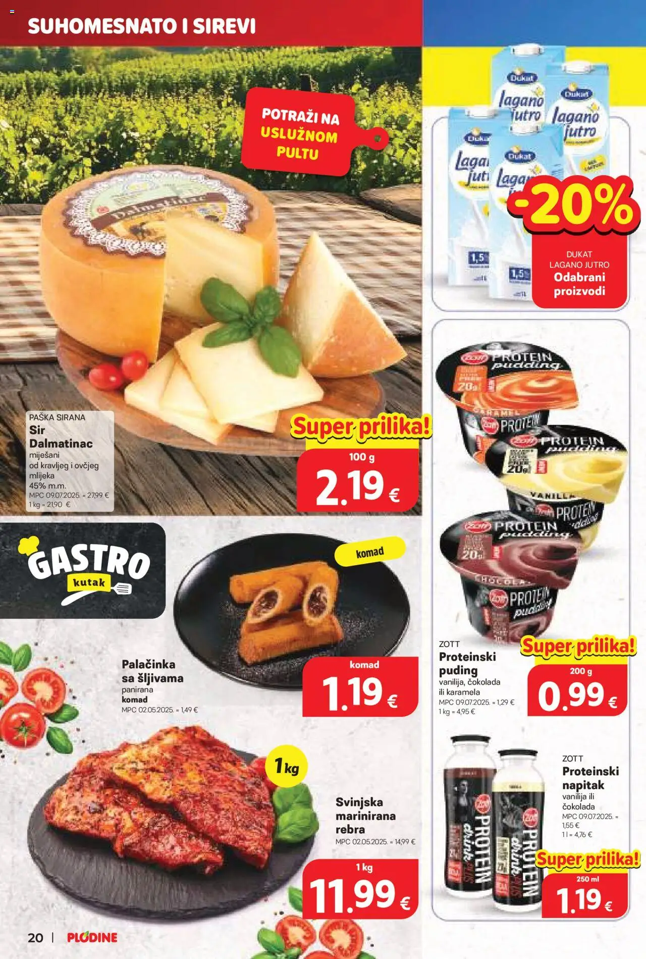 Plodine katalog | vrijedi od 22.10.2025 | Stranica: 20 | Proizvodi: Čokolada, Puding, Karamela