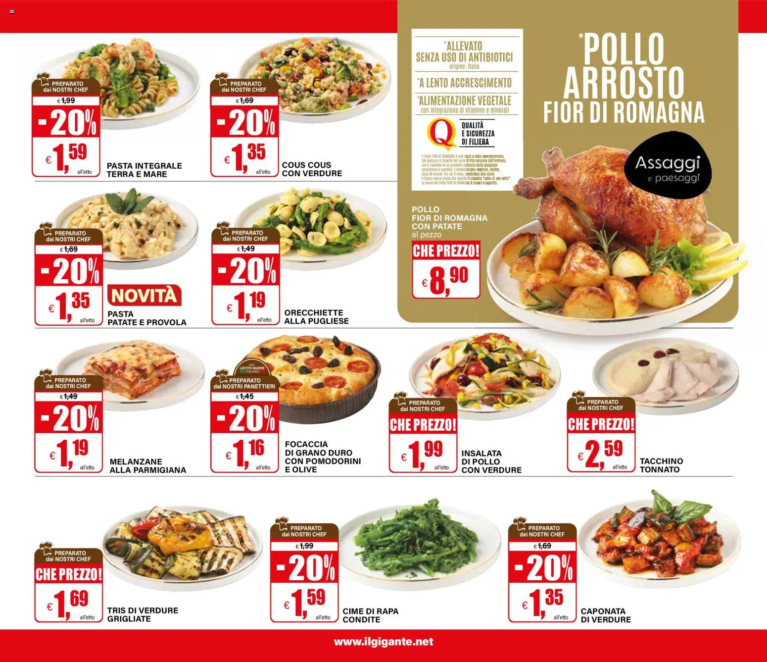 Volantino Il Gigante del 23.04.2026 | Pagina: 15 | Prodotti: Pomodorini, Cous cous, Provola, Terra