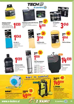 E.leclerc katalog │ velja od 27.08.2025 | Stran: 43 | Izdelki: Preproga, Goba