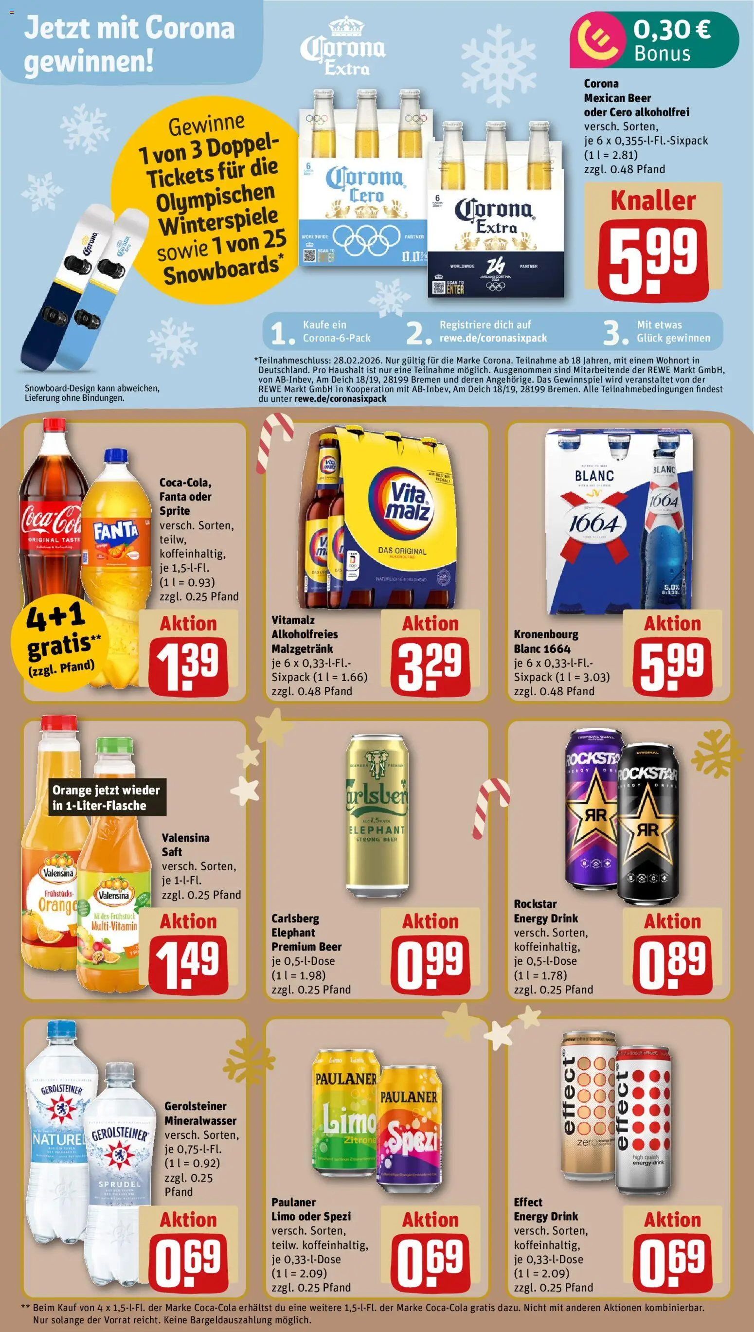 Rewe - Black Friday – gültig ab 24.11.2025 | Seite: 14 | Produkte: Energy, Rockstar, Saft, Paulaner