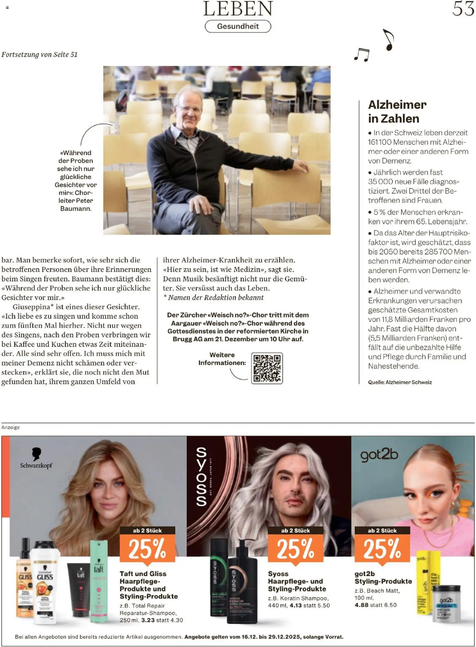 Migros Magazin – gültig ab 16.12.2025 | Seite: 53 | Produkte: Kaffee, Uhr