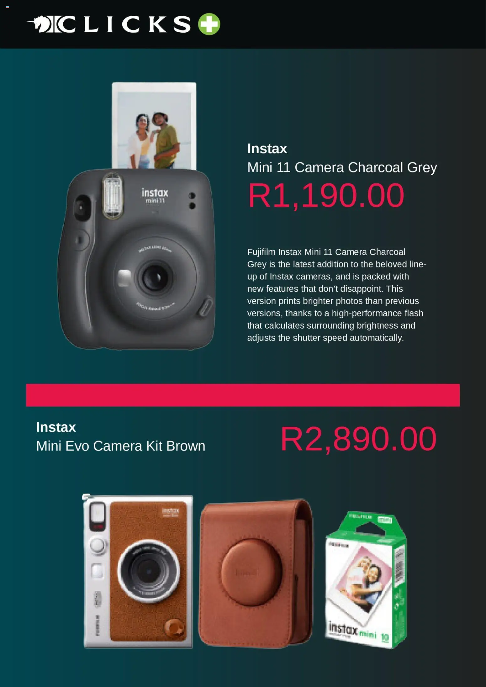 New Clicks catalogue – valid from 14.11.2025 | Page: 3 | Products: Camera