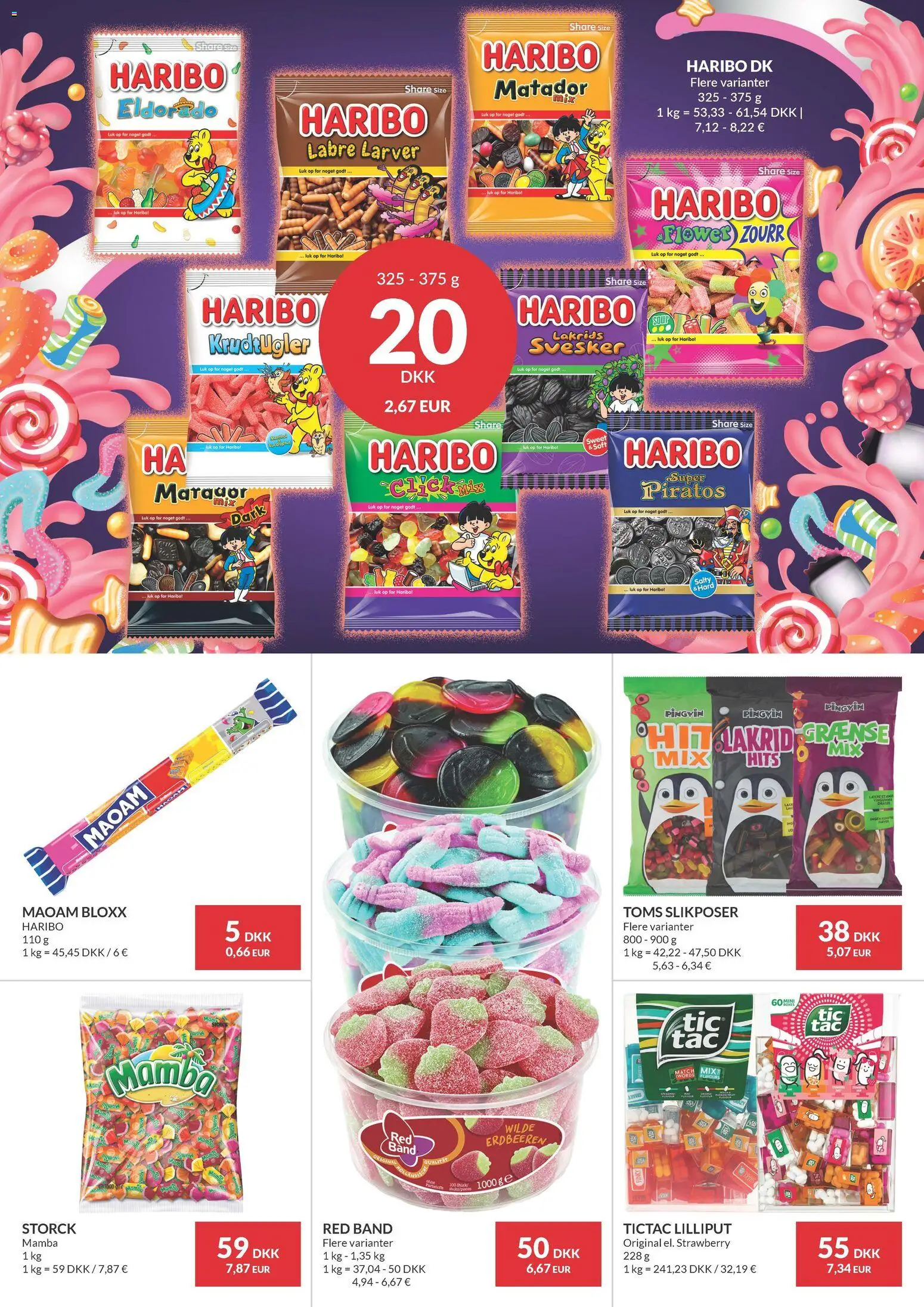 Nielsen Discount tilbudsavis – gyldig fra 19.03.2026 | Side: 42 | Produkter: Lakrids, Svesker