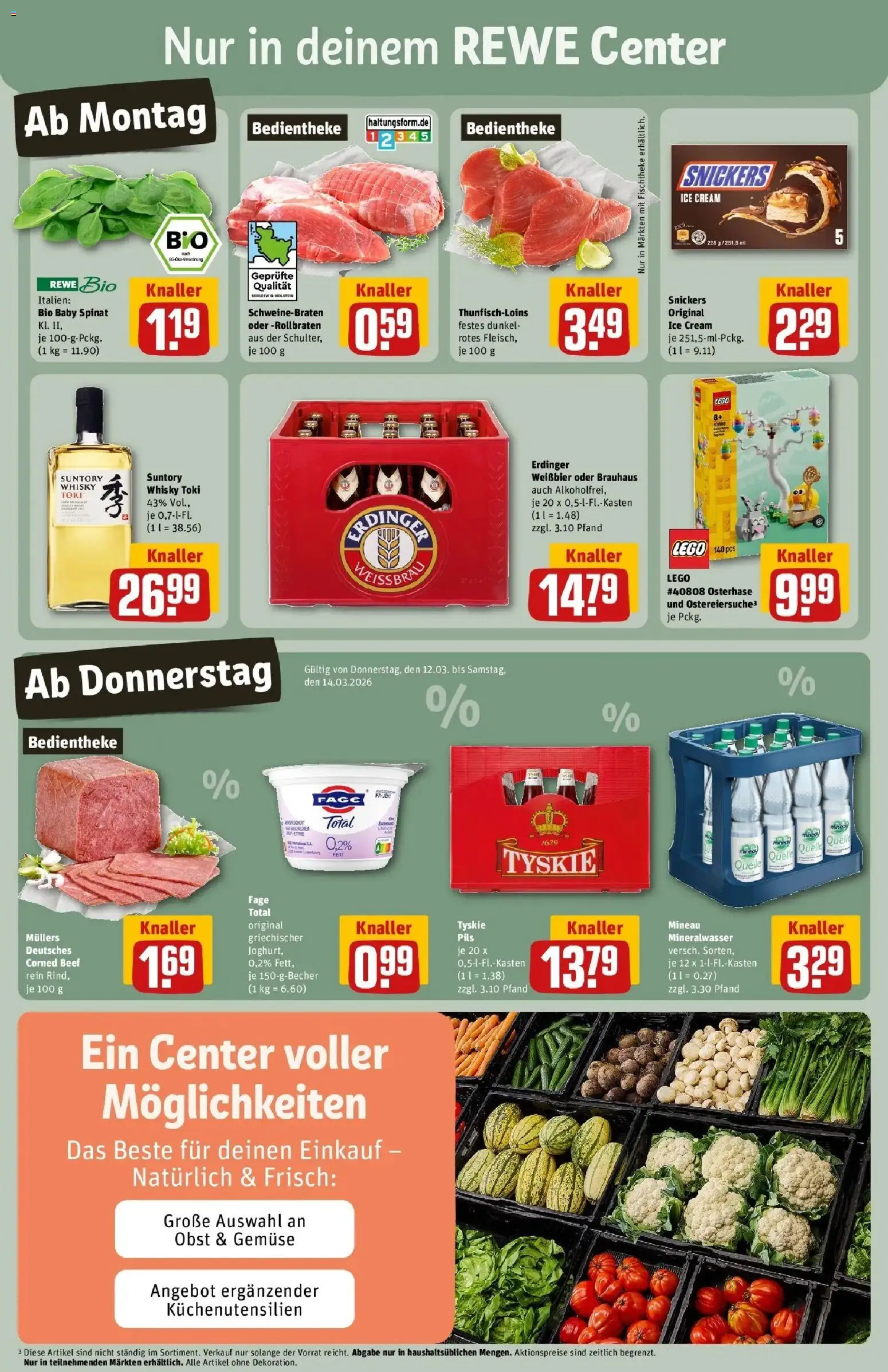 Rewe Prospekt Kiel	 – gültig ab 09.03.2026 | Seite: 3 | Produkte: Whisky, Tyskie, Pils, Mineralwasser