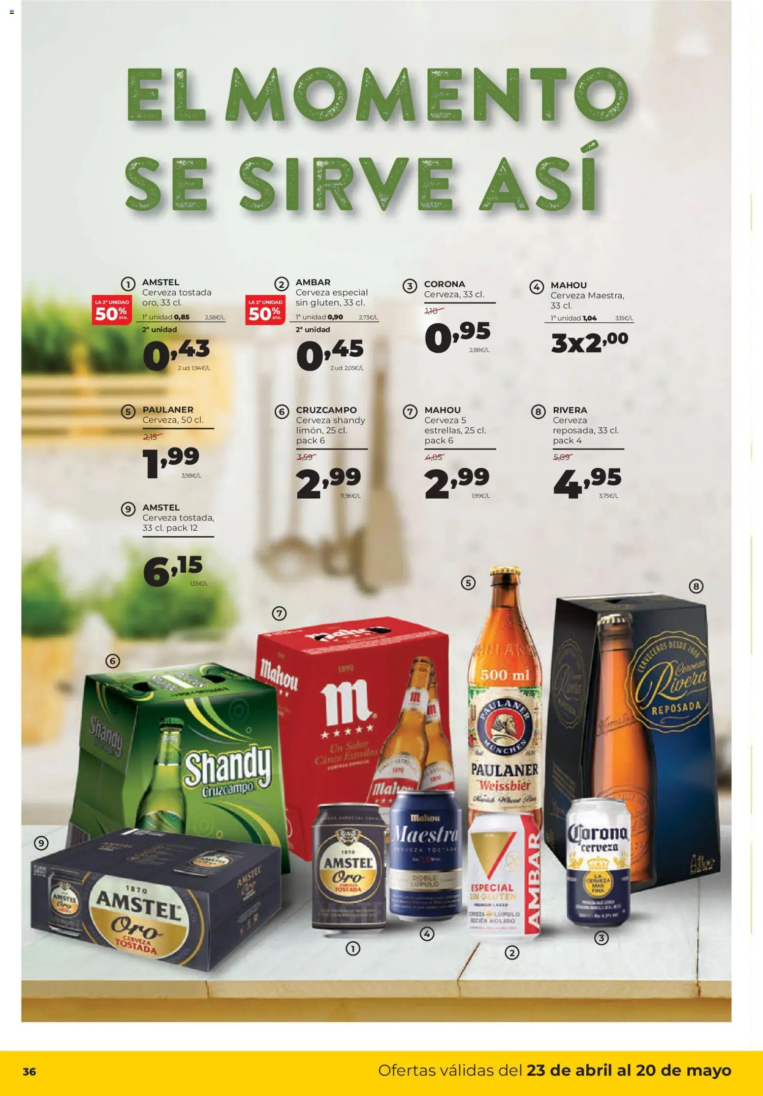 Alimerka folleto Castilla y León │ válido desde el 23.04.2026 | Página: 37 | Productos: Cerveza