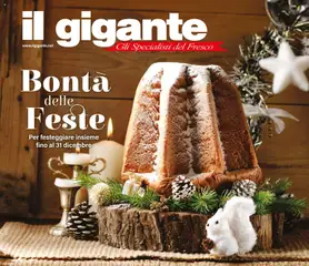 Anteprima del volantino Il Gigante Bontà delle Feste catalogo valido a partire dal 15.12.2025