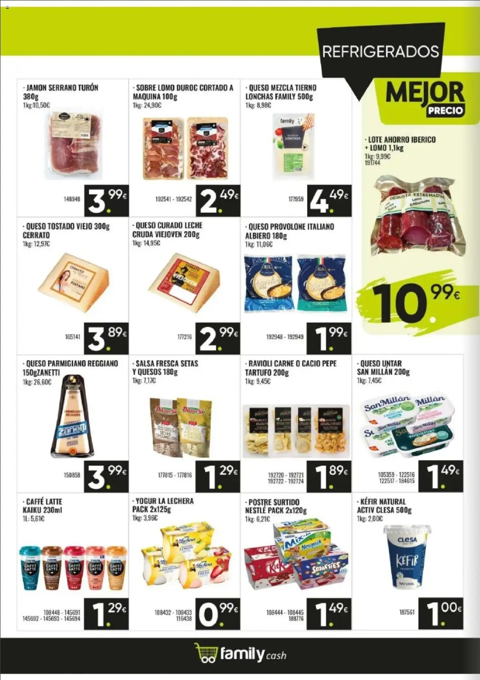 Family Cash folleto │ válido desde el 06.04.2026 | Página: 4 | Productos: Jamón serrano, Queso, Yogur, Jamón