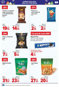 Ofertele Carrefour valabile de la 25.03.2026 | Pagină: 32 | Produse: Caju, Cacao, Nuci, Porumb