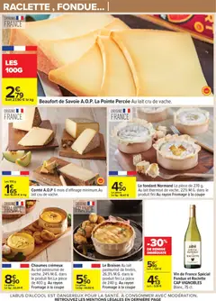 Carrefour - Prévisualisation de Carrefour catalogue semaine 52 valide à partir de 23.12.2025 | Page: 24 | Produits: Beaufort, Raclette, Lait, Fromage