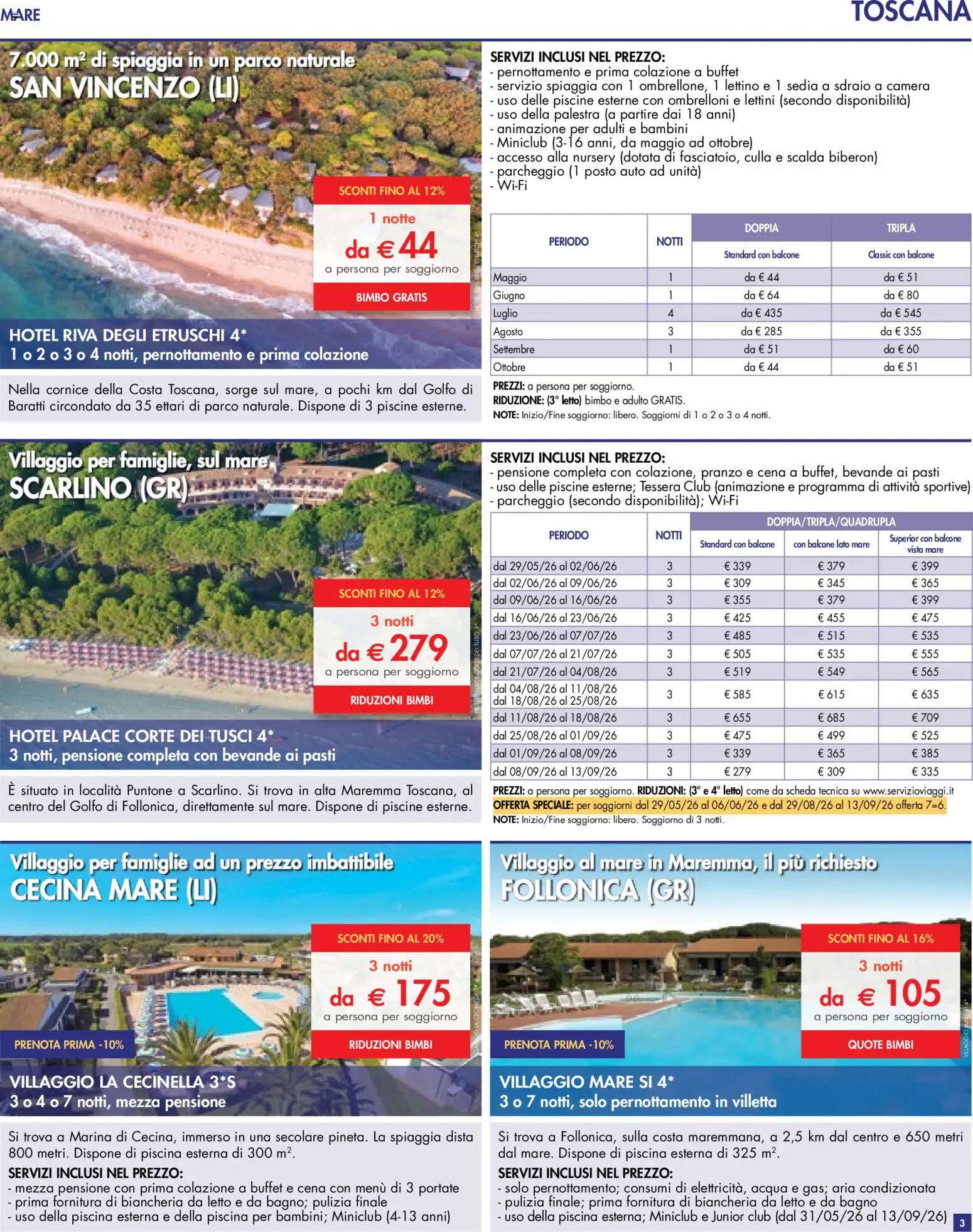 Volantino Esselunga S del 10.04.2026 | Pagina: 3 | Prodotti: Piscina, Lettino, Biberon, Sedia