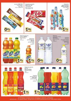 Koops leidinys galioja nuo 09.03.2026 | Puslapis: 11 | Prekių: Gaivusis gėrimas, Šokoladinis batonėlis, Mineralinis vanduo
