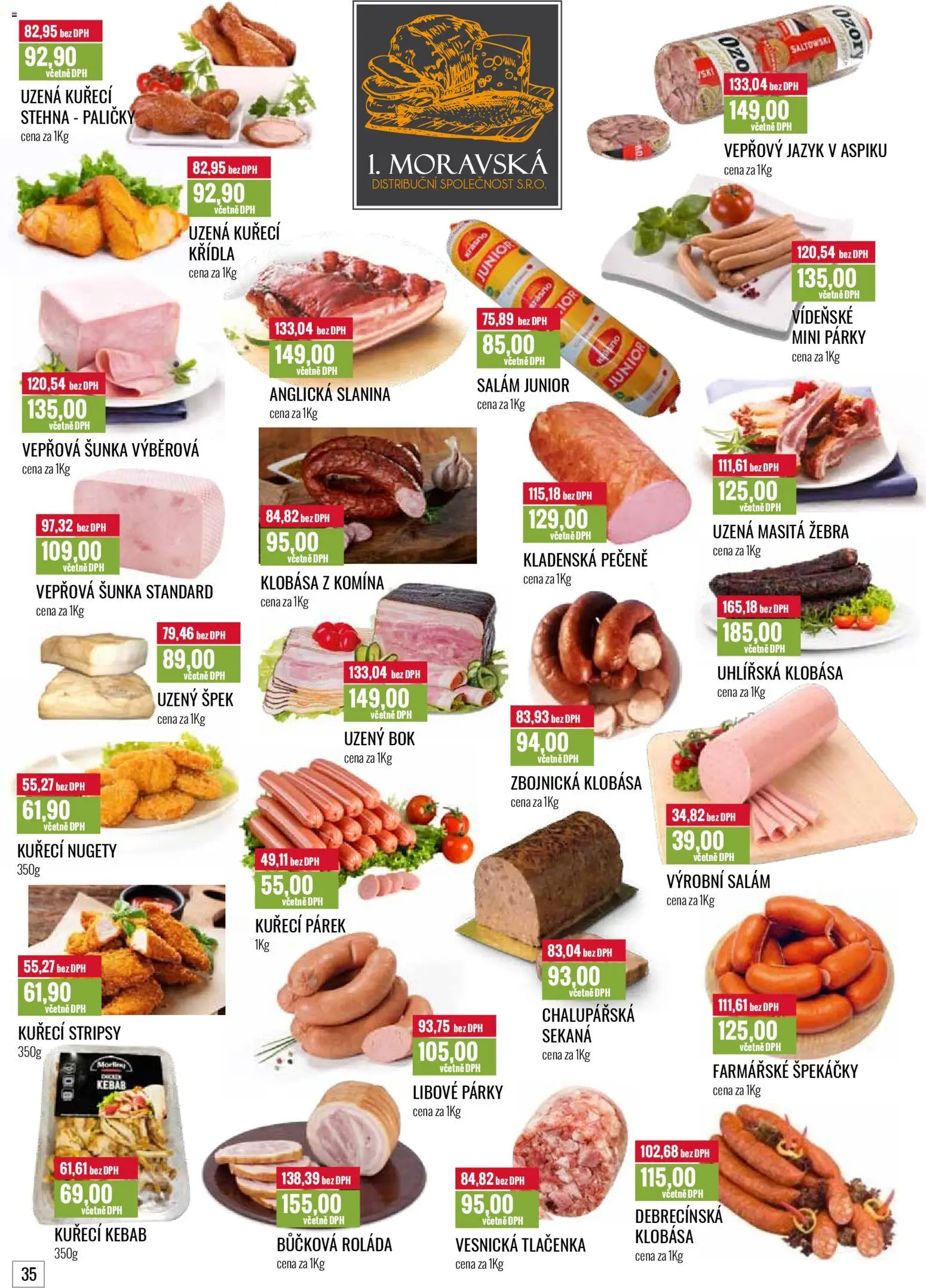 Ratio leták od 01.02.2026 | Strana: 36 | Produkty: Párky, Špekáčky, Klobása, Slanina