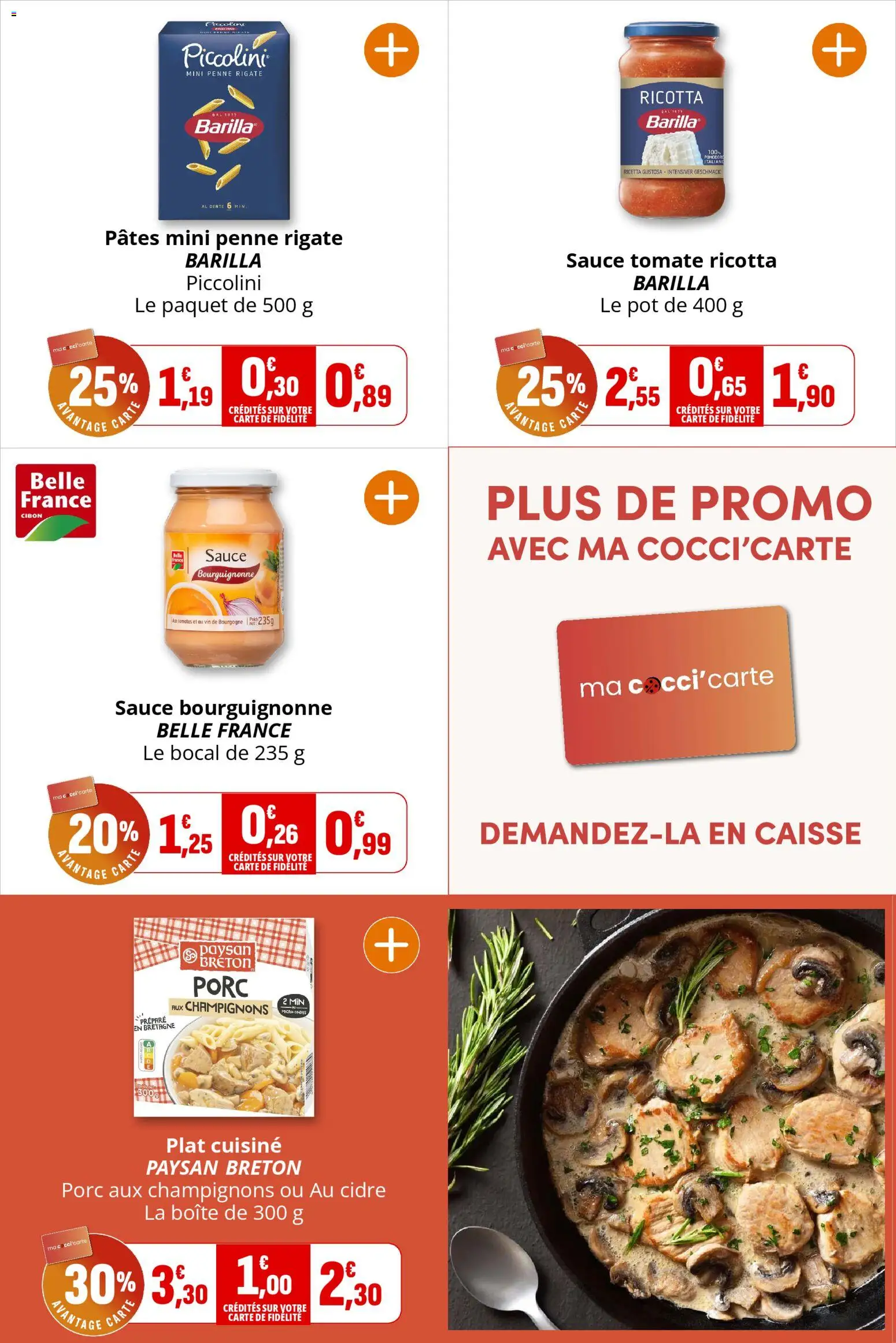 {H1} | Page: 27 | Produits: Cidre, Tomates, Ricotta, Pâtes