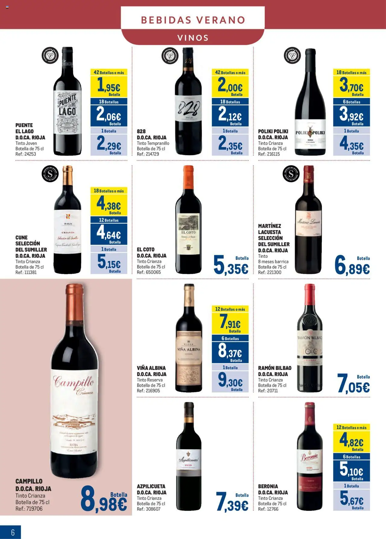 Makro - Bebidas Especial Verano Canarias │ válido desde el 04.08.2025 | Página: 6