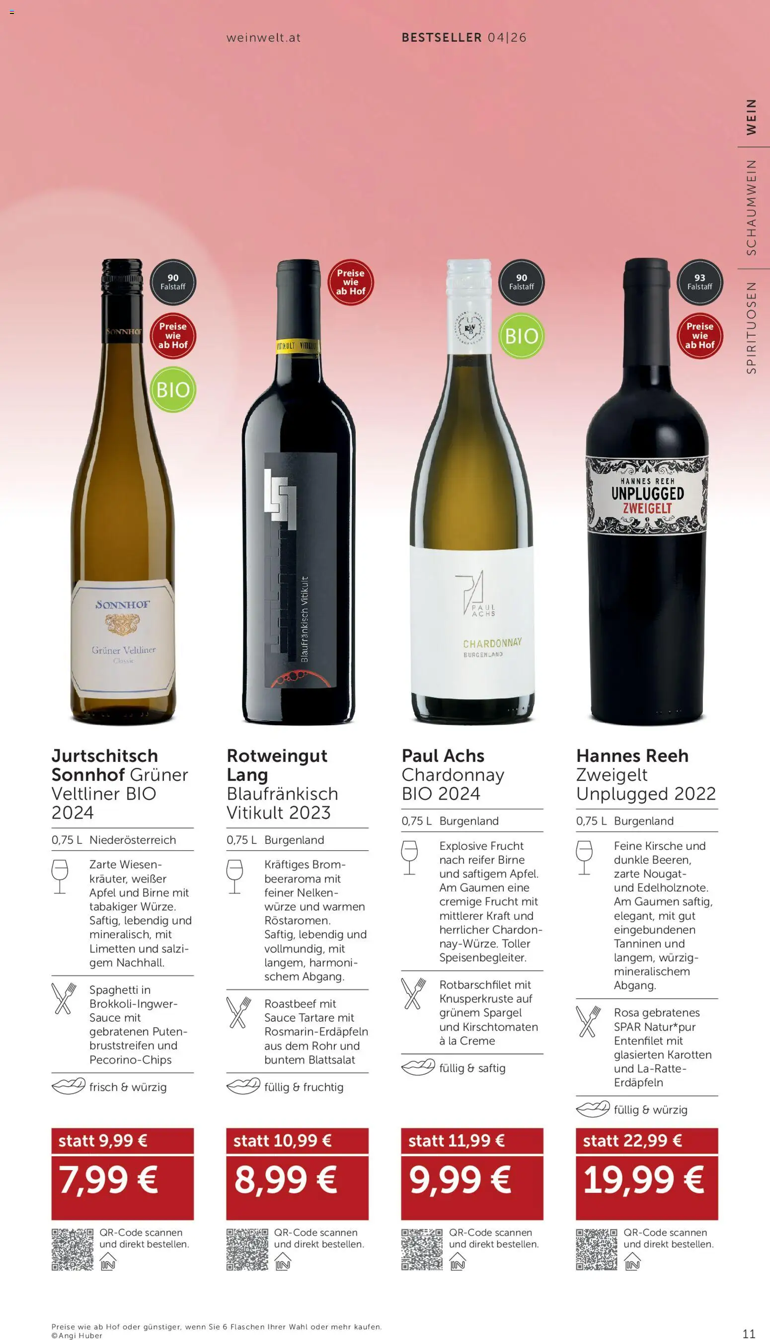 Interspar Wein Welt gültig ab 31.03.2026 | Seite: 11 | Produkte: Cage de football, Creme, Hajdina liszt, Äpfel