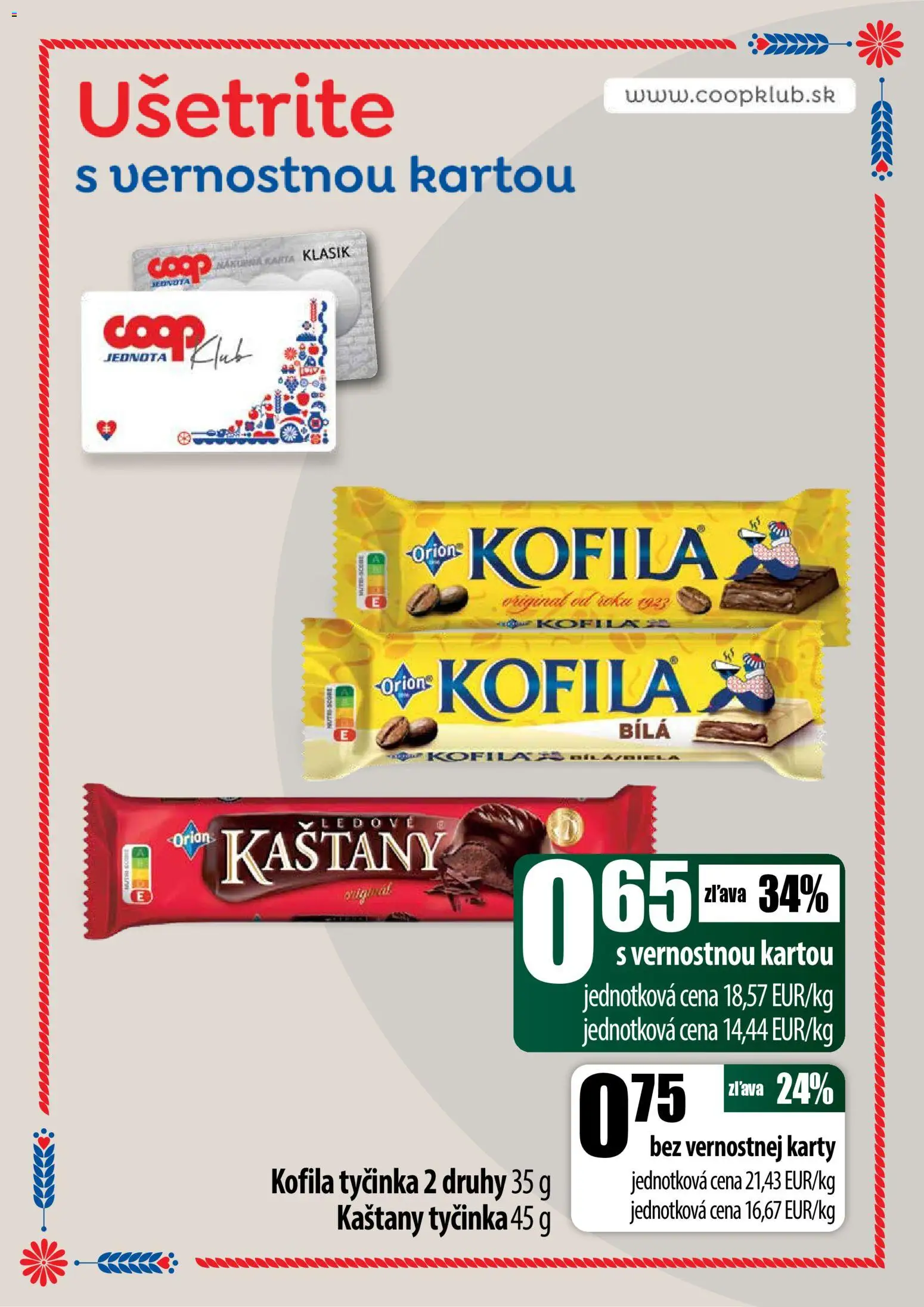 Nové COOP Jednota akcie – leták je platný od 18.12.2025 | Strana: 42