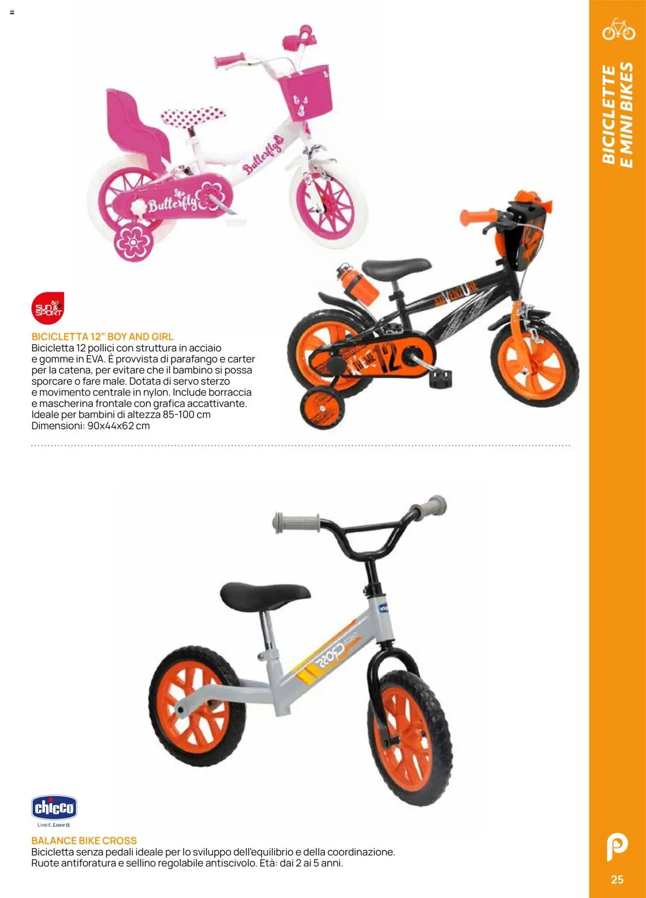 Volantino Prenatal del 04.04.2025 | Pagina: 25 | Prodotti: Bicicletta, Borraccia
