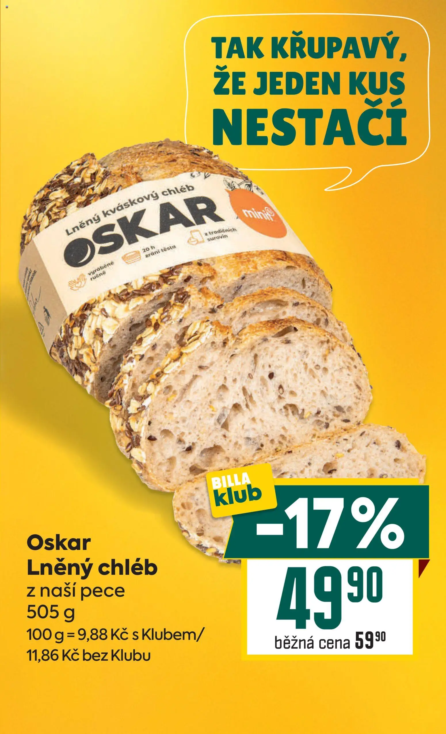 Billa Velký leták od 18.03.2026 | Strana: 7 | Produkty: Chléb, Kváskový chléb, Těsto