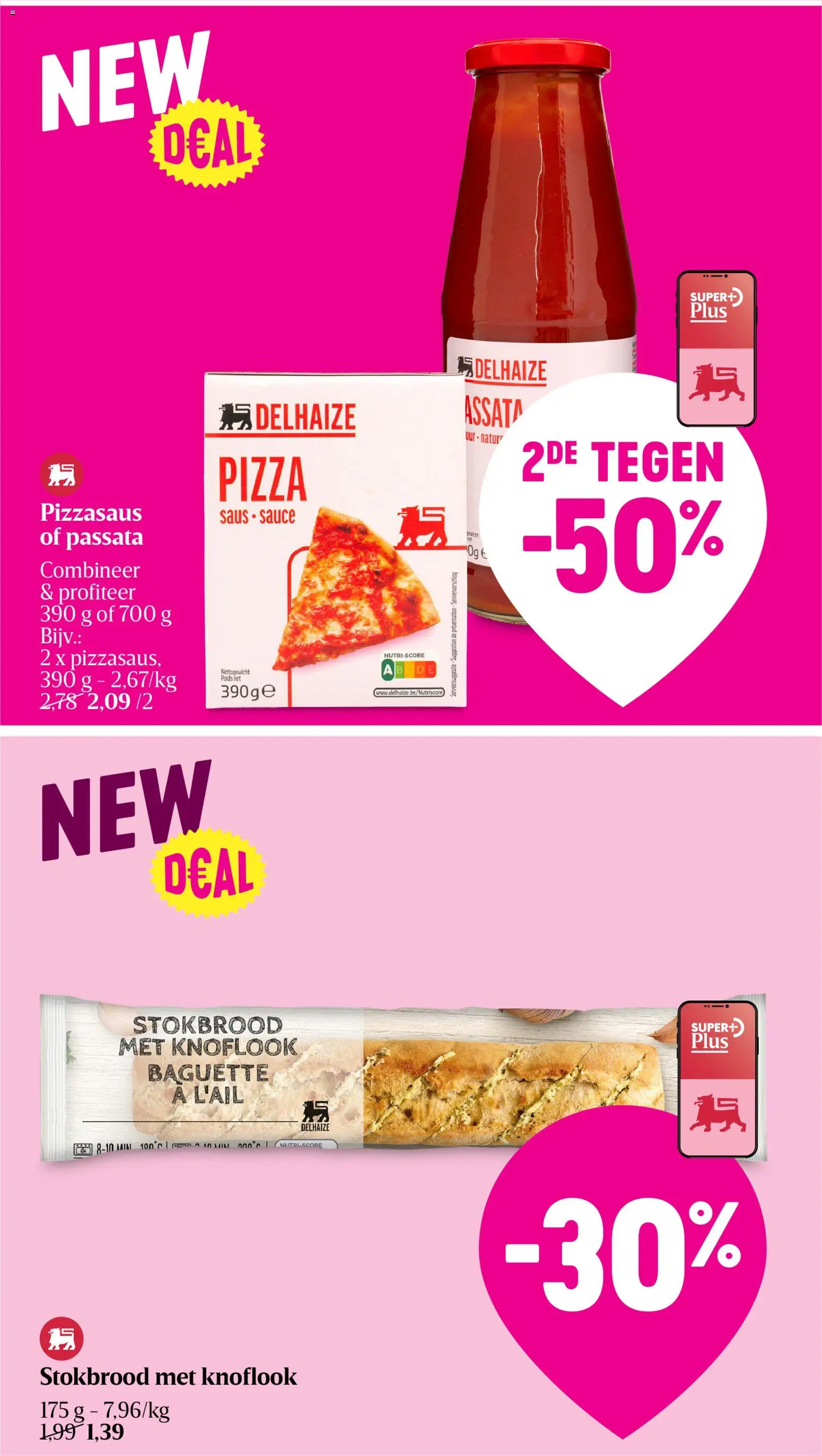 {H1} | Pagina: 54 | Producten: Pizza, Baguette, Stokbrood, Knoflook