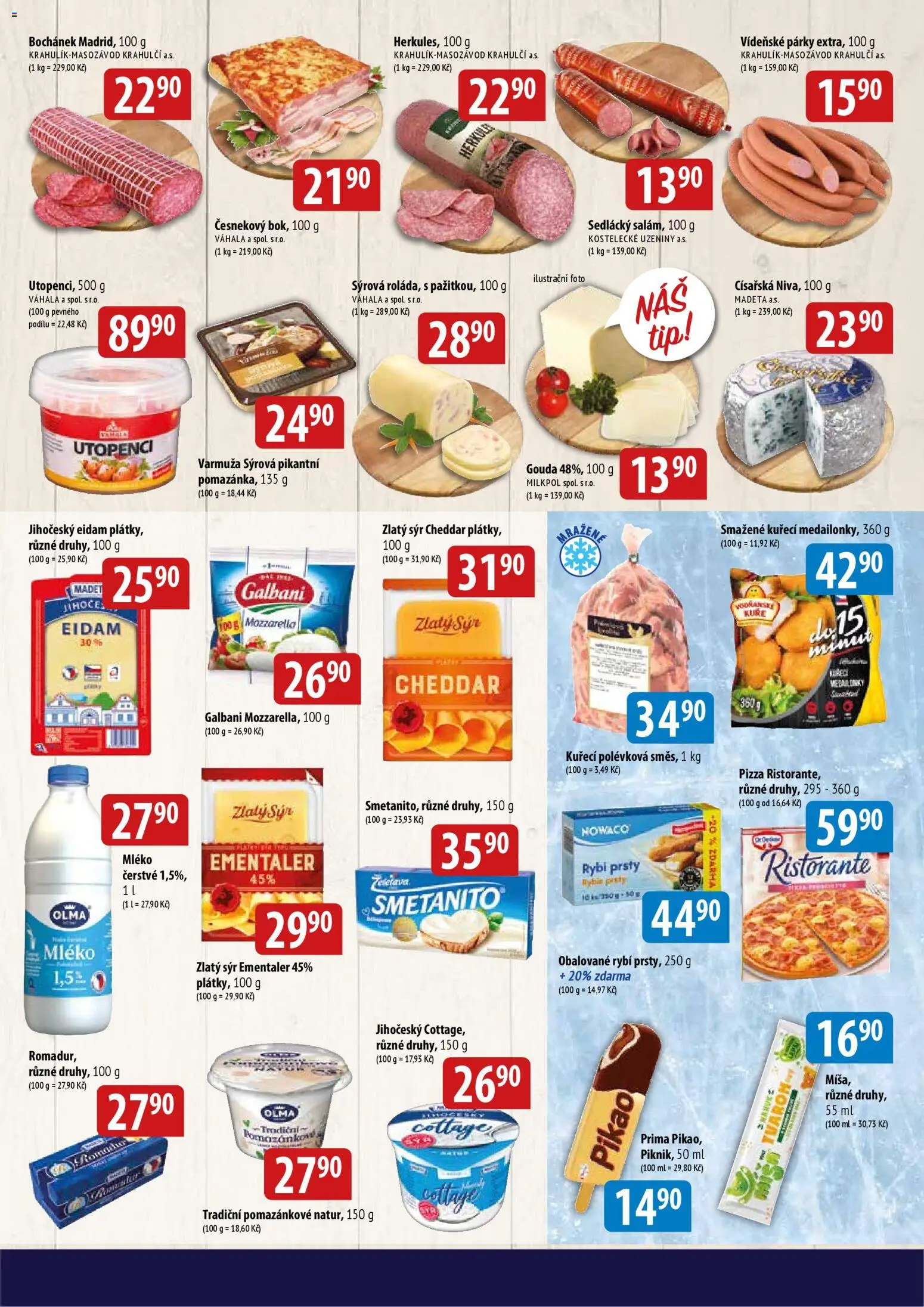 BALA velký leták od 04.03.2026 | Strana: 3 | Produkty: Gouda, Sýr, Romadur, Kuře