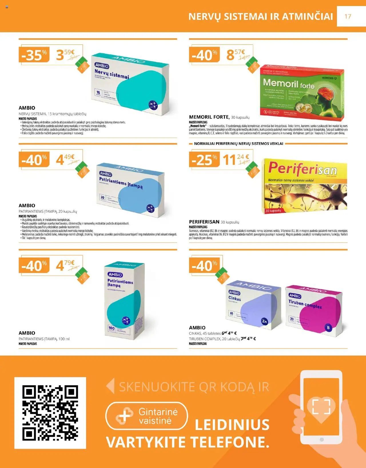 Gintarinė - Leidinys│galioja nuo 01.08.2025 | Puslapis: 17