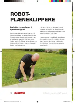 Bauhaus - Kompetencemagasin Montageservice gyldig fra 01.01.2026 | Side: 10 | Produkter: Robot, Kabler, Søm