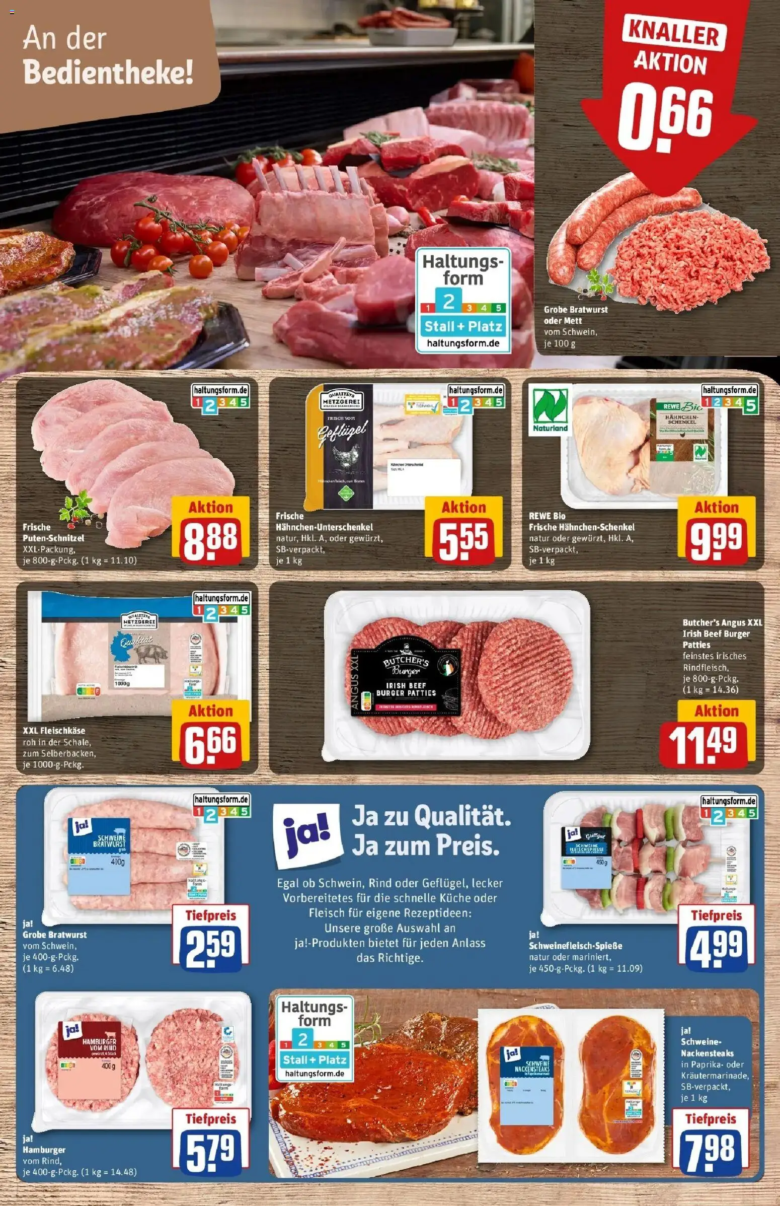 Rewe Prospekt Mannheim	 – gültig ab 15.03.2026 | Seite: 10 | Produkte: Hahnchen, Paprika, Steak, Fleisch