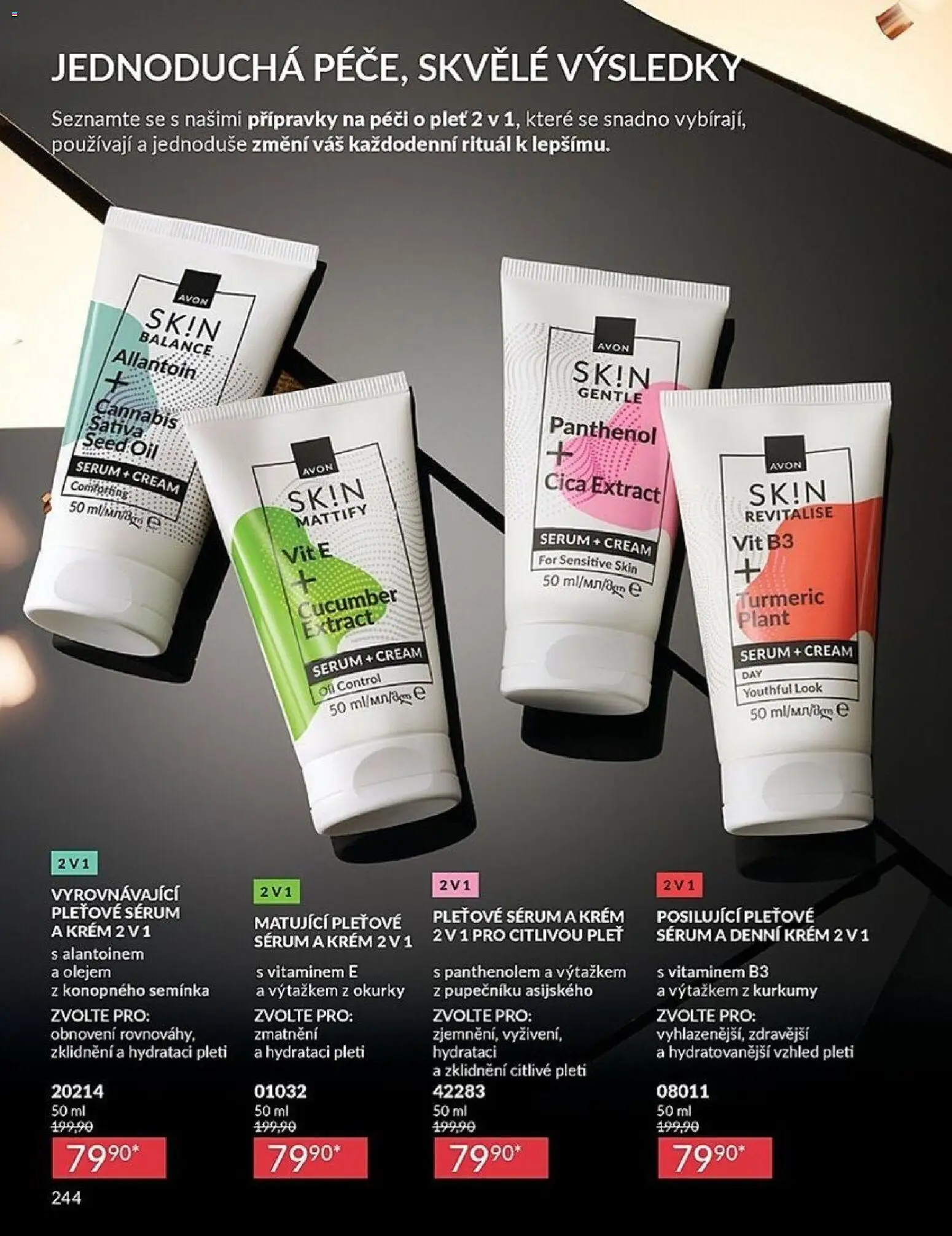 Avon Black Friday od 01.11.2025 | Strana: 244 | Produkty: Sérum, Krém, Okurky, Semínka