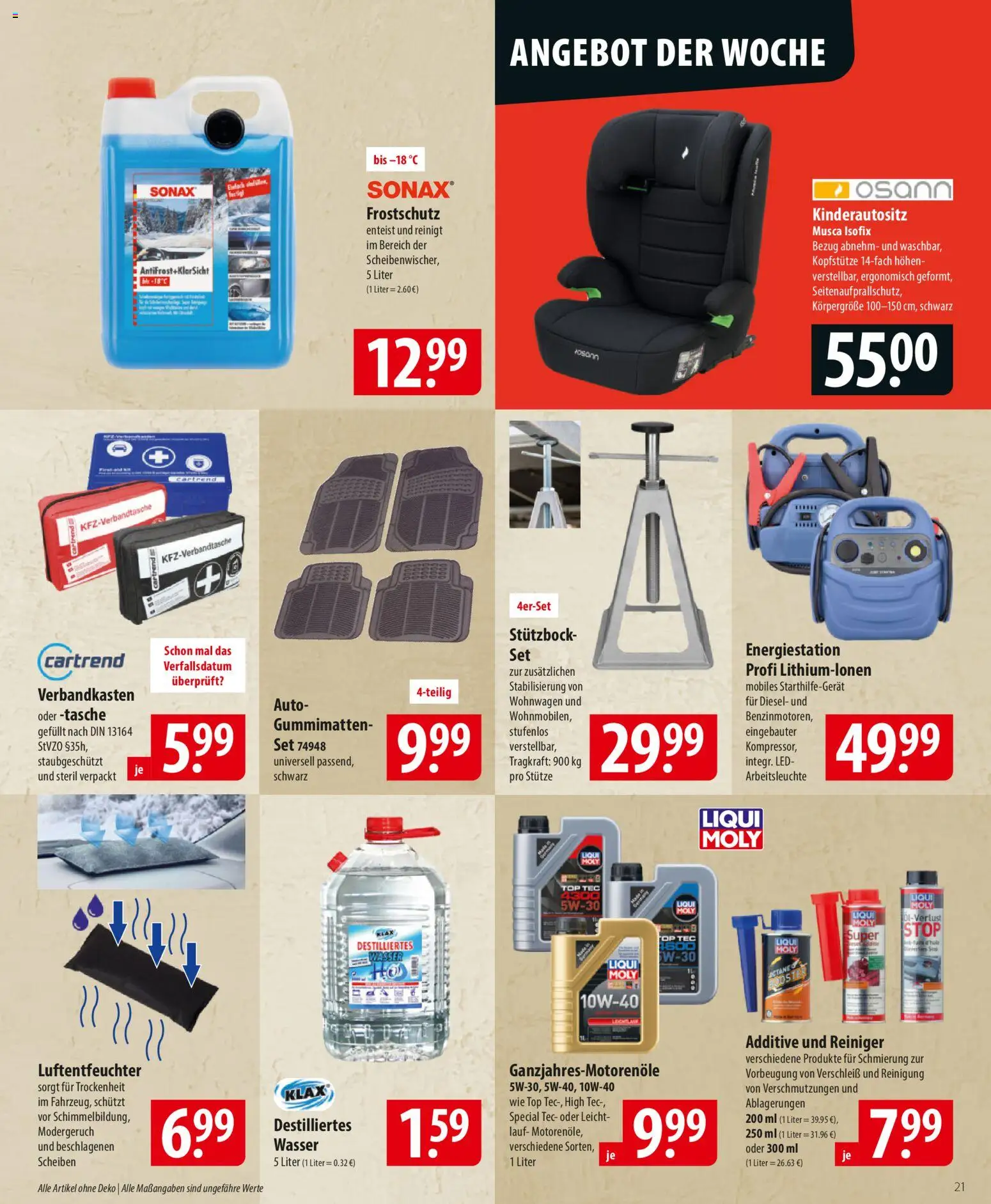 Famila Prospekt 	 – gültig ab 23.02.2026 | Seite: 21 | Produkte: Top, Tasche, Wasser, BH