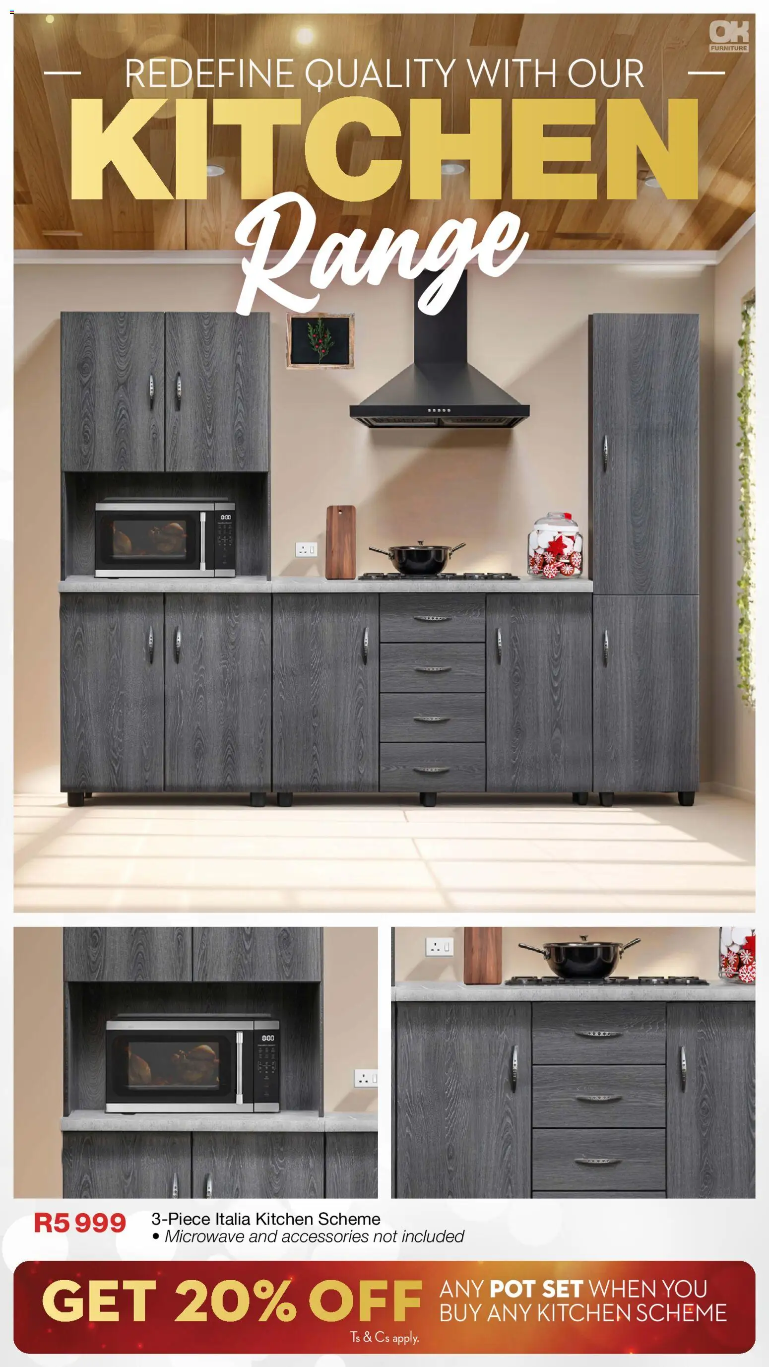 New OK Furniture catalogue – valid from 17.11.2025 | Page: 14 | Products: Microwave