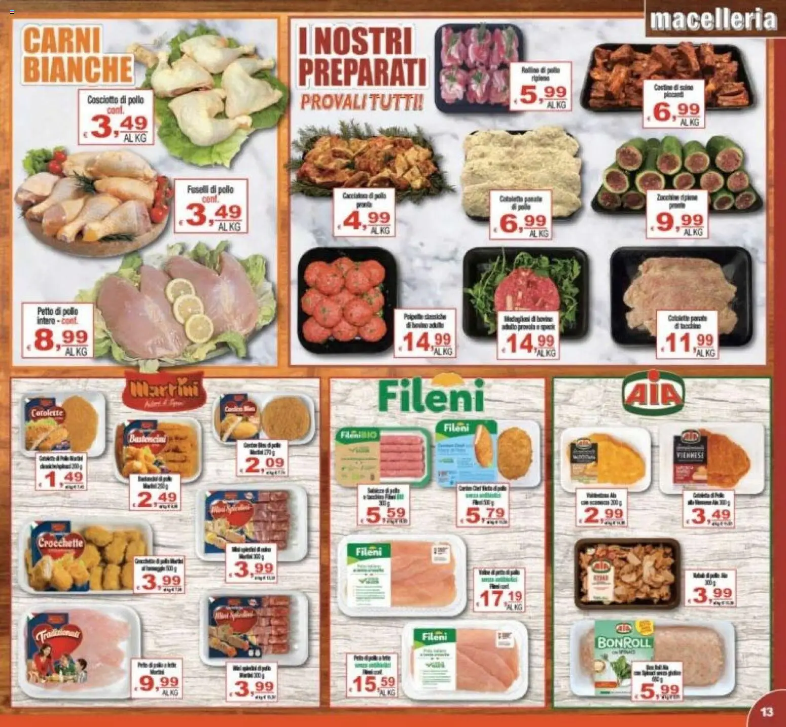 Volantino CTS del 13.02.2026 | Pagina: 13 | Prodotti: Posate, Pollo, Crocchette, Polo