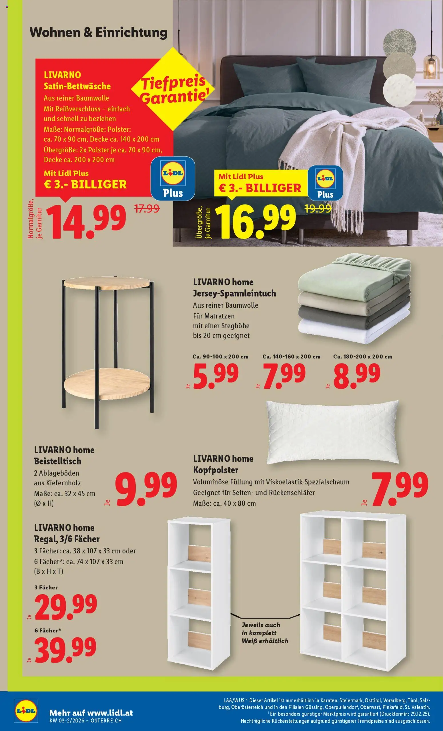 Lidl Oberpullendorf, Güssing, Oberwart gültig ab 15.01.2026 | Seite: 28 | Produkte: Salz, Decke