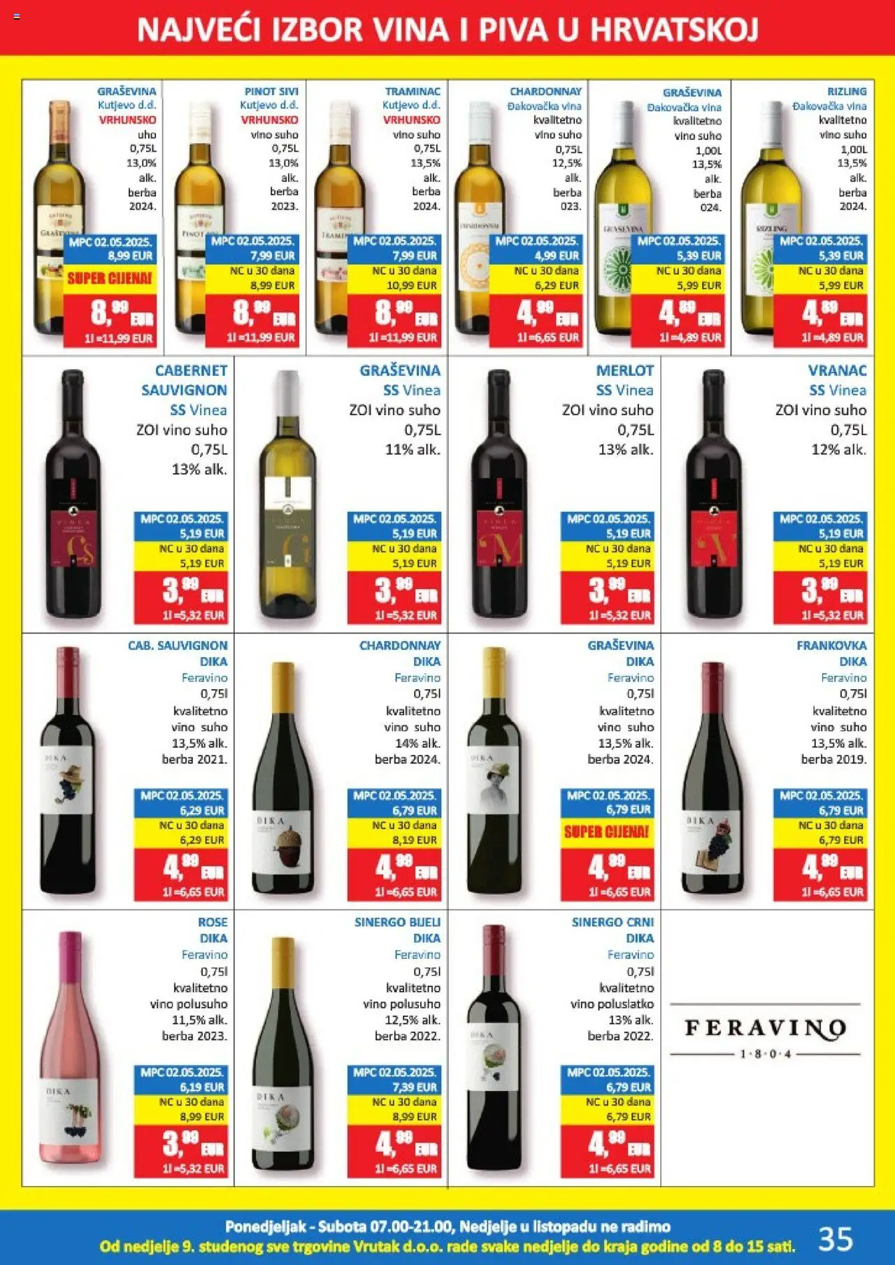 Vrutak katalog | vrijedi od 13.10.2025 | Stranica: 35 | Proizvodi: Vino