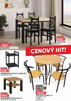 Náhled letáku Merkury Market leták od 01.10.2025 | Strana: 30 | Produkty: Jídelní set, Konferenční stolek, Stolek, Židle