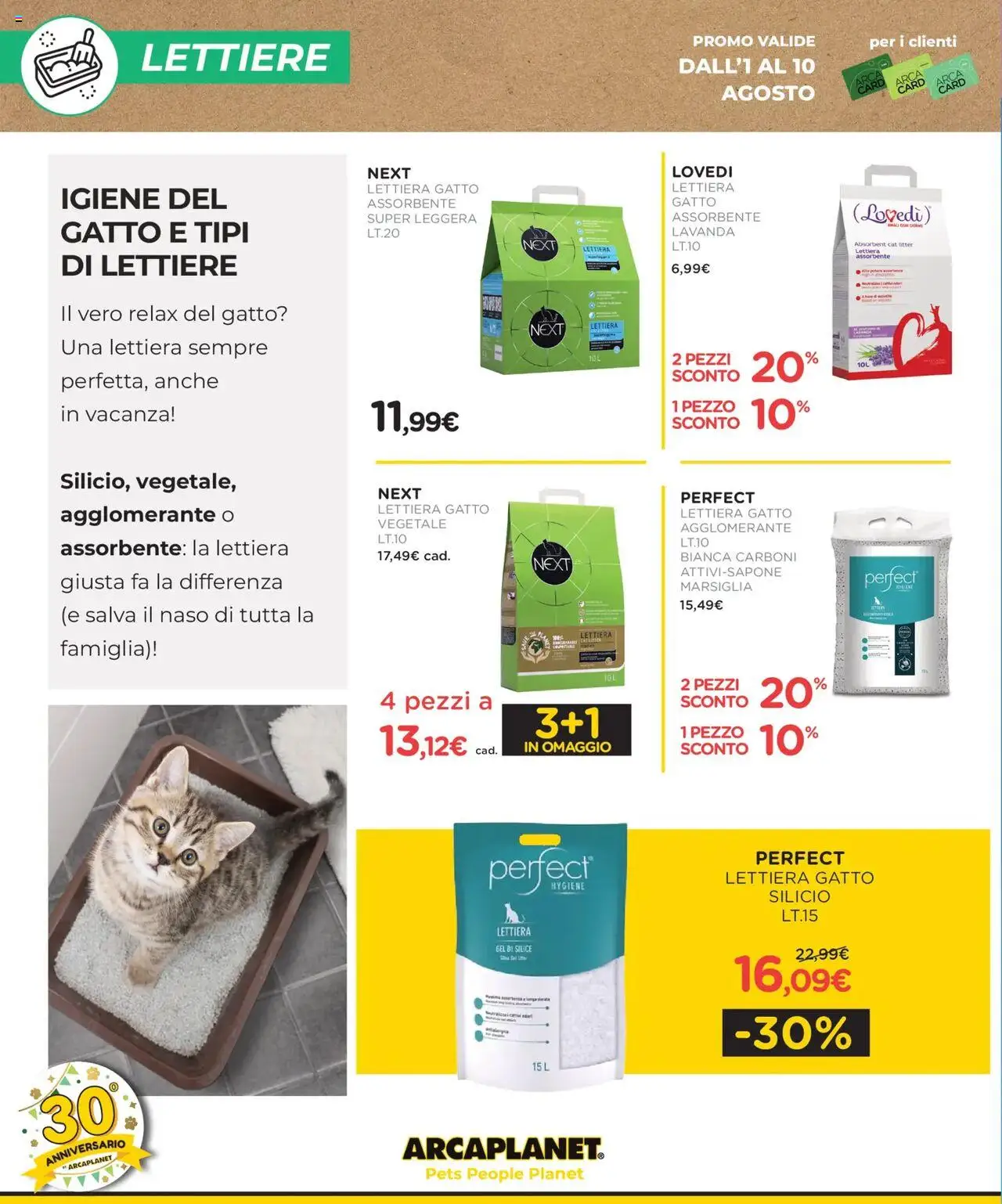 Volantino Arcaplanet del 01.08.2025 | Pagina: 18 | Prodotti: Lavanda