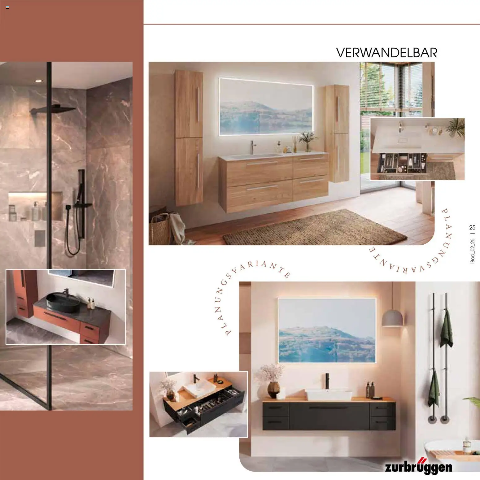 Zurbrüggen Bad Design Trends – gültig ab 23.03.2026 | Seite: 25